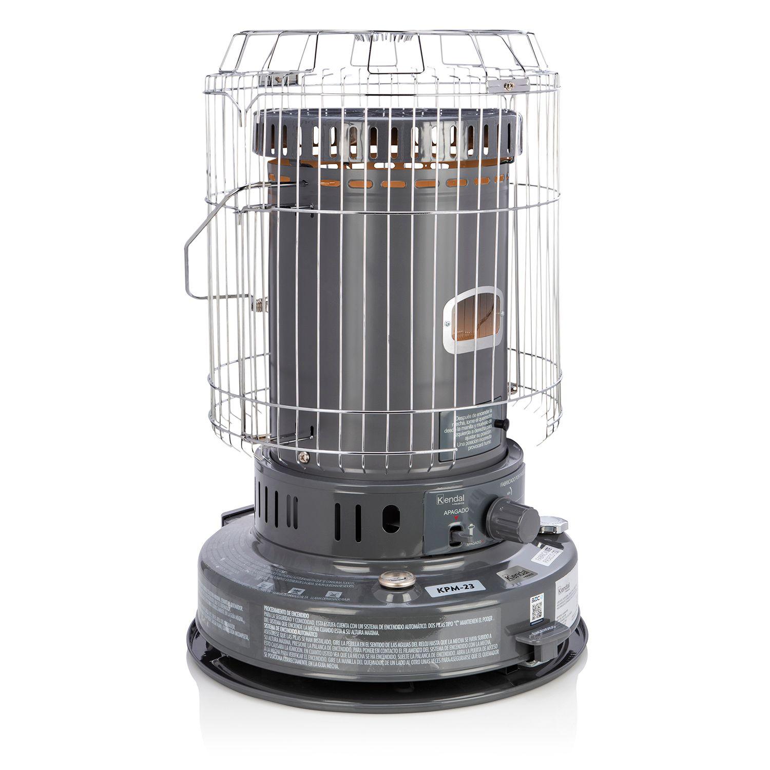 Estufa a Parafina Mecha KPM-23 Gris-1