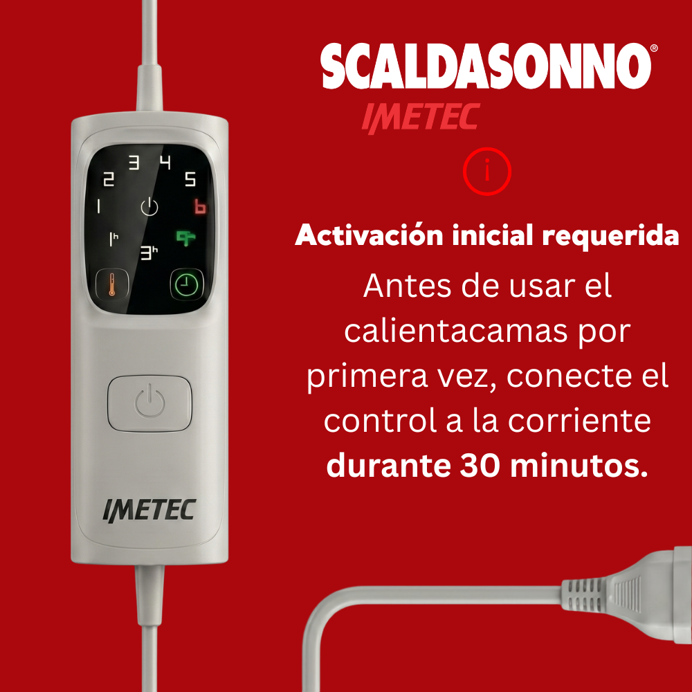 Calientacama Scaldasonno Imetec 2 Plazas Eco 150x160 R1504-1