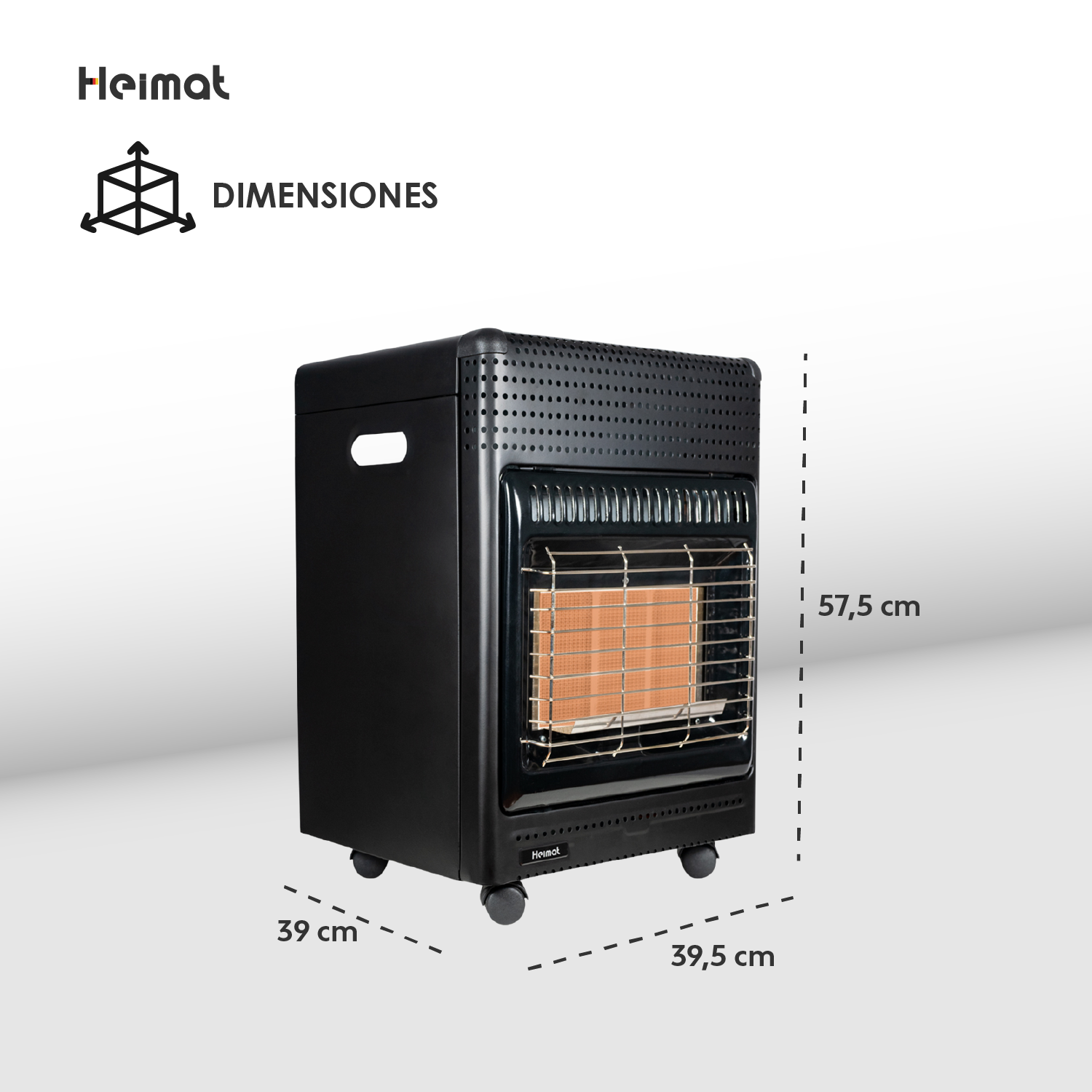 Estufa Infrarroja a Gas 5 Heimat kilos HGQ-5N-2