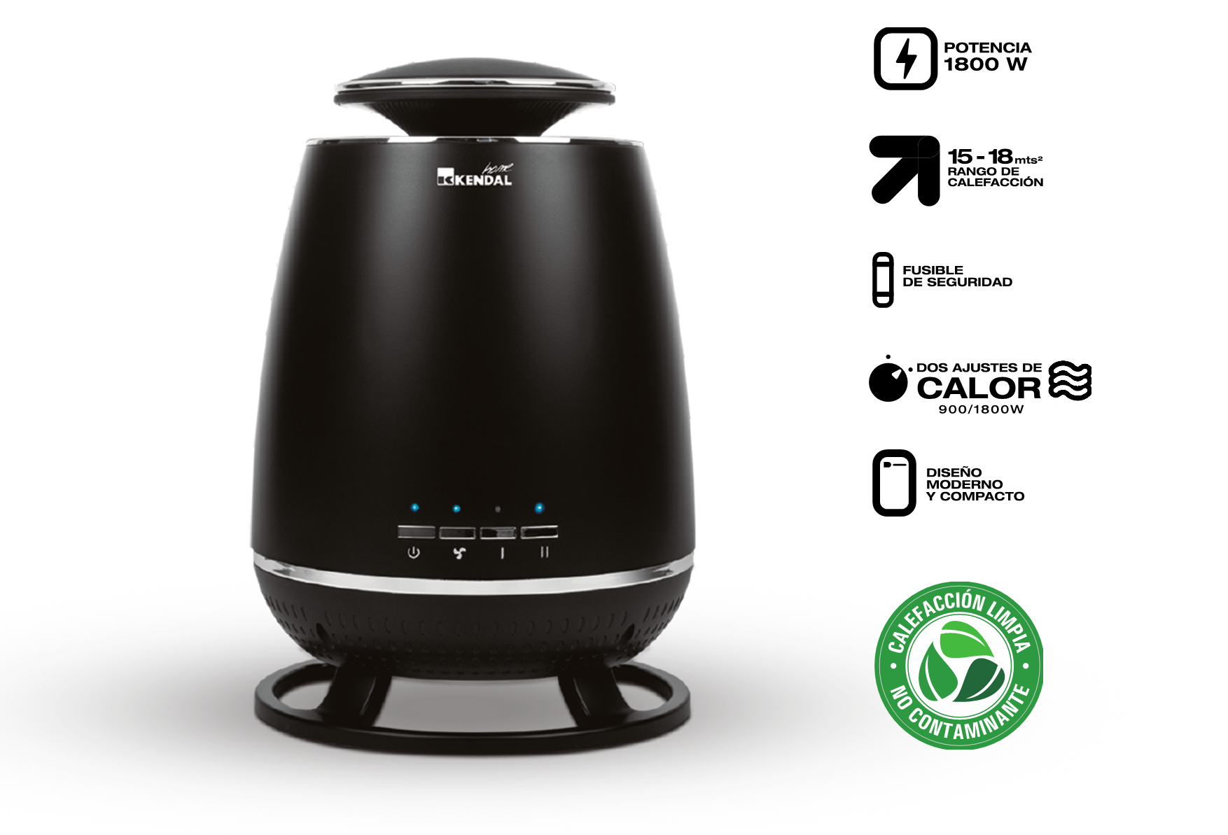 Estufa Ptc Kendal Kpt 001-5