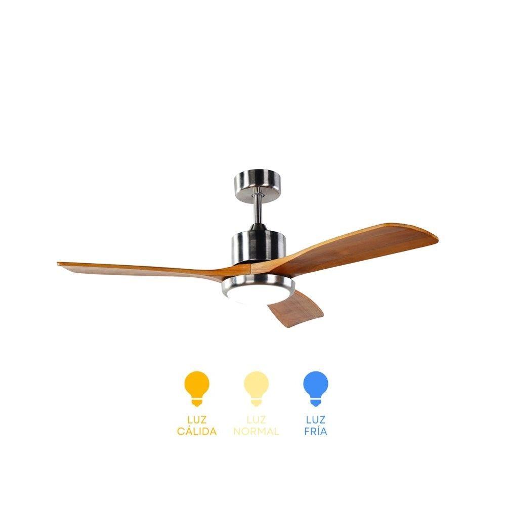 Ventilador de Techo con Luz y Wifi Heimat HTE-1003-2
