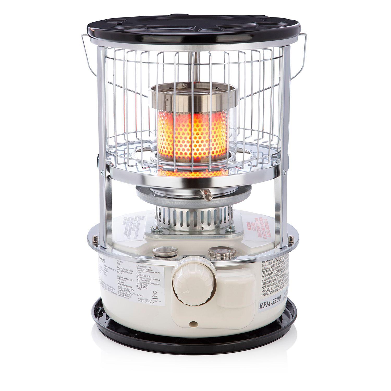 Estufa Parafina Mecha Kendal KPM-3300 Blanca-0