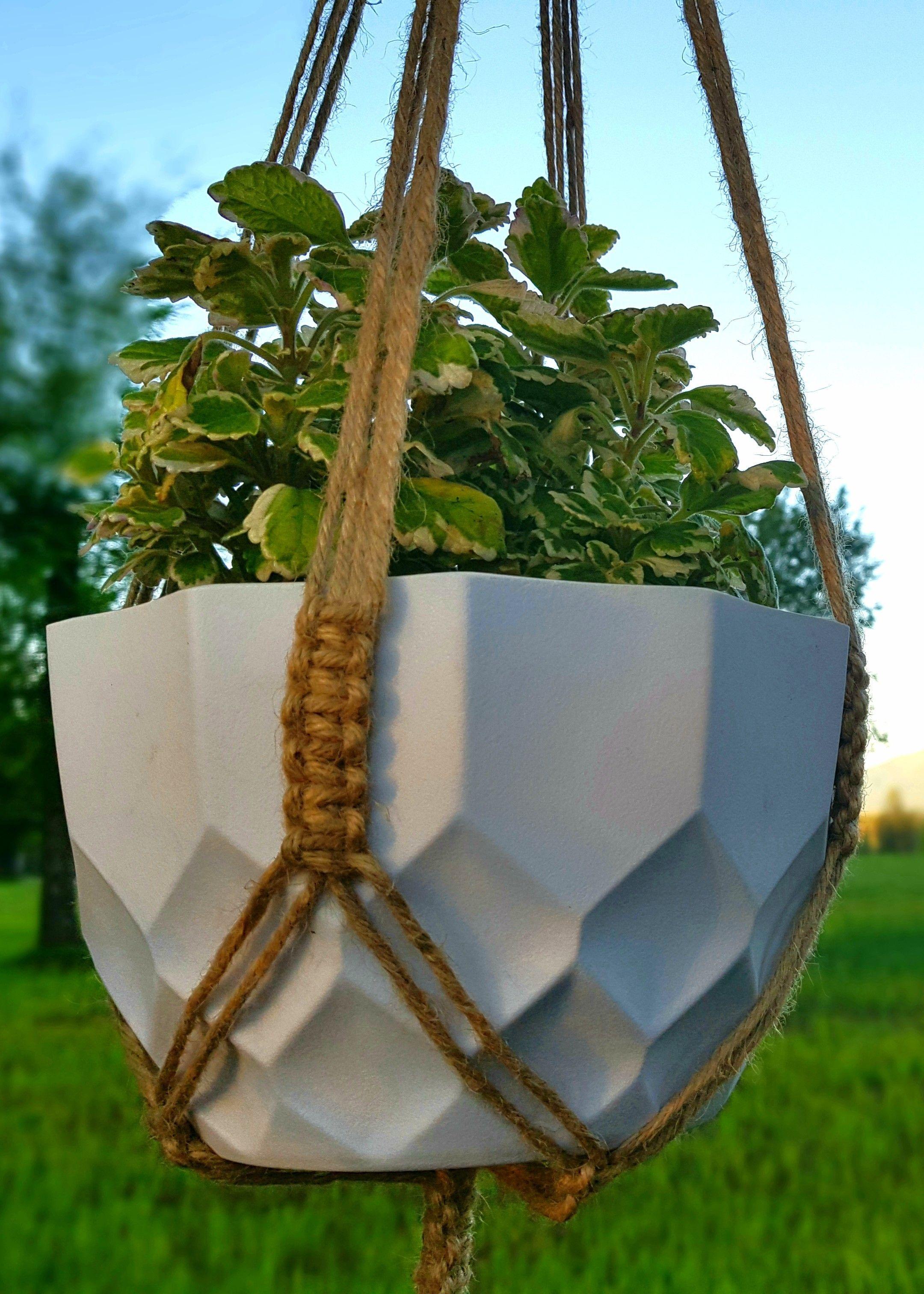 Colgante para Plantas de Yute Tricahuilo-6
