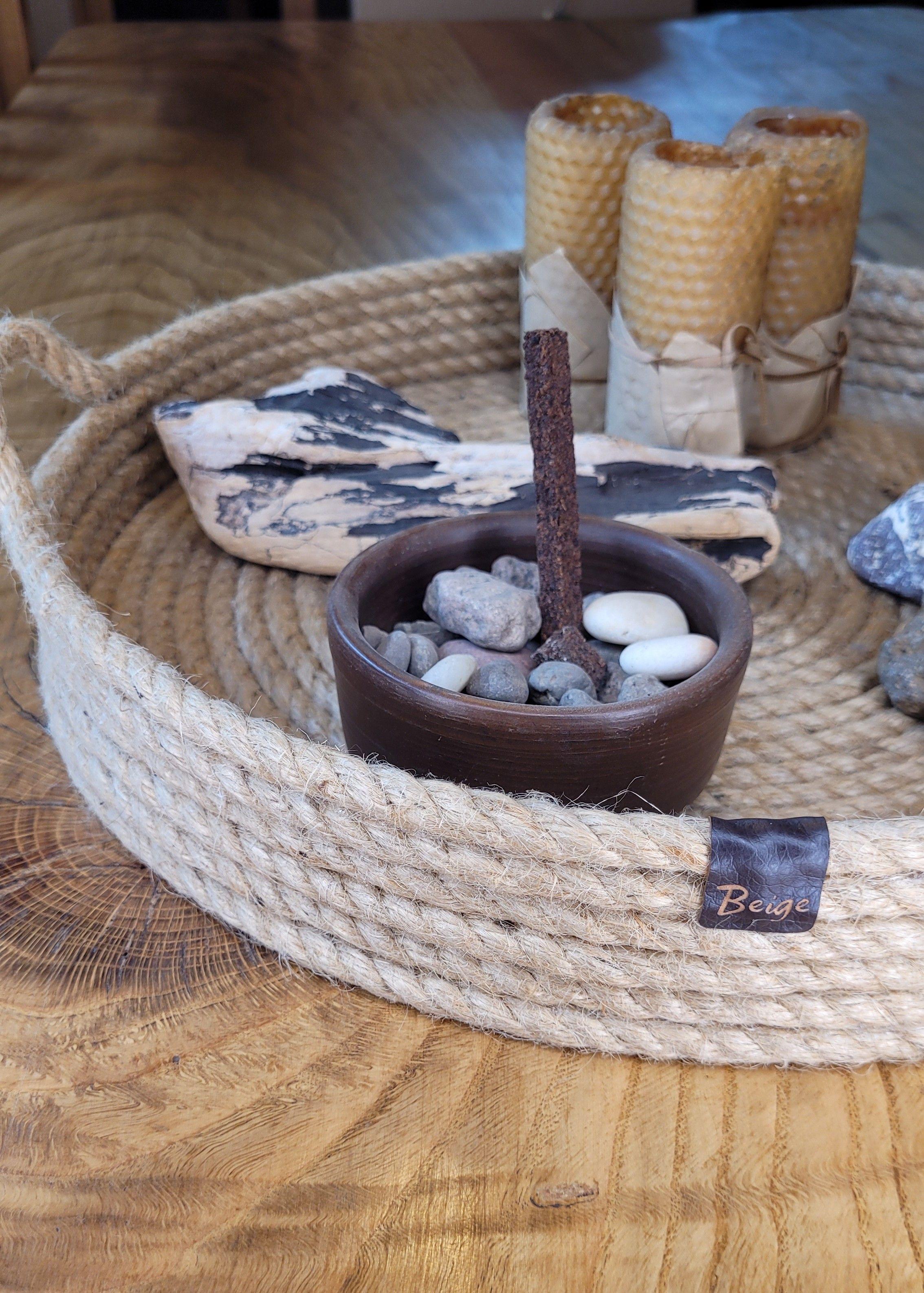 Bandeja Decorativa de Yute-2