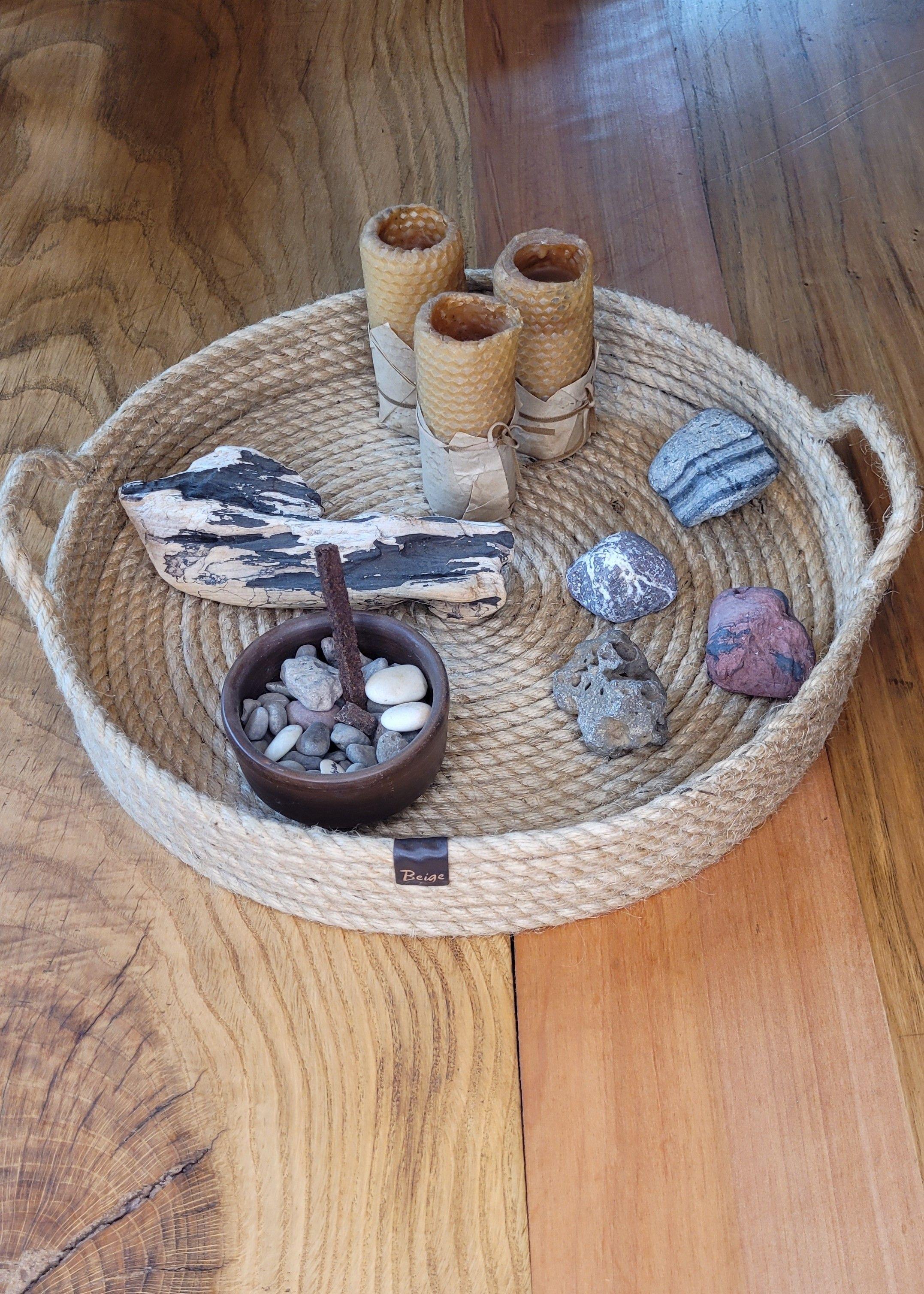 Bandeja Decorativa de Yute-6