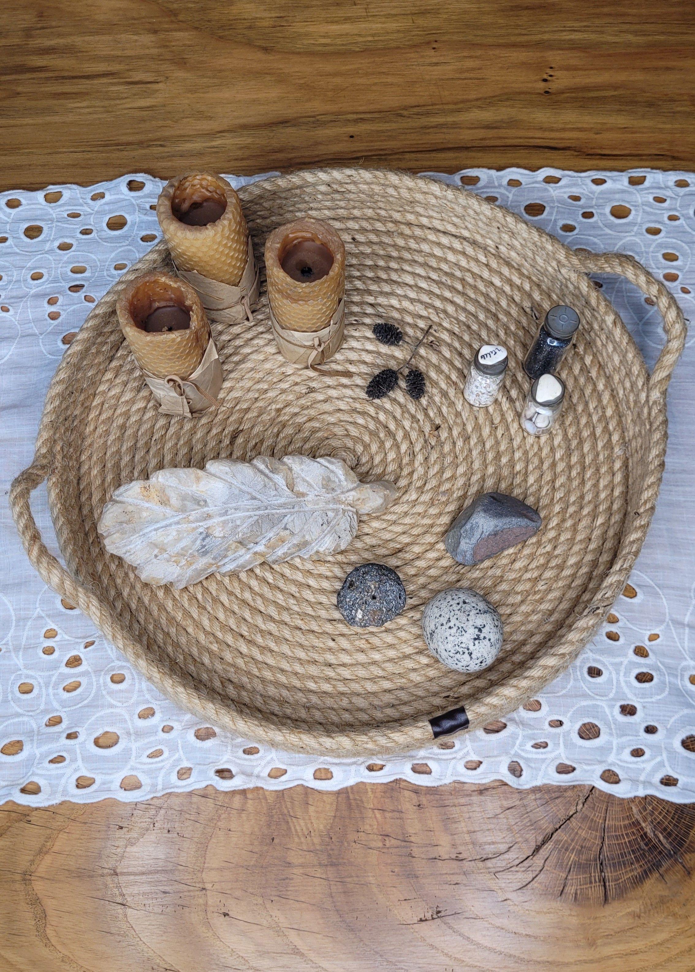 Bandeja Decorativa de Yute-7