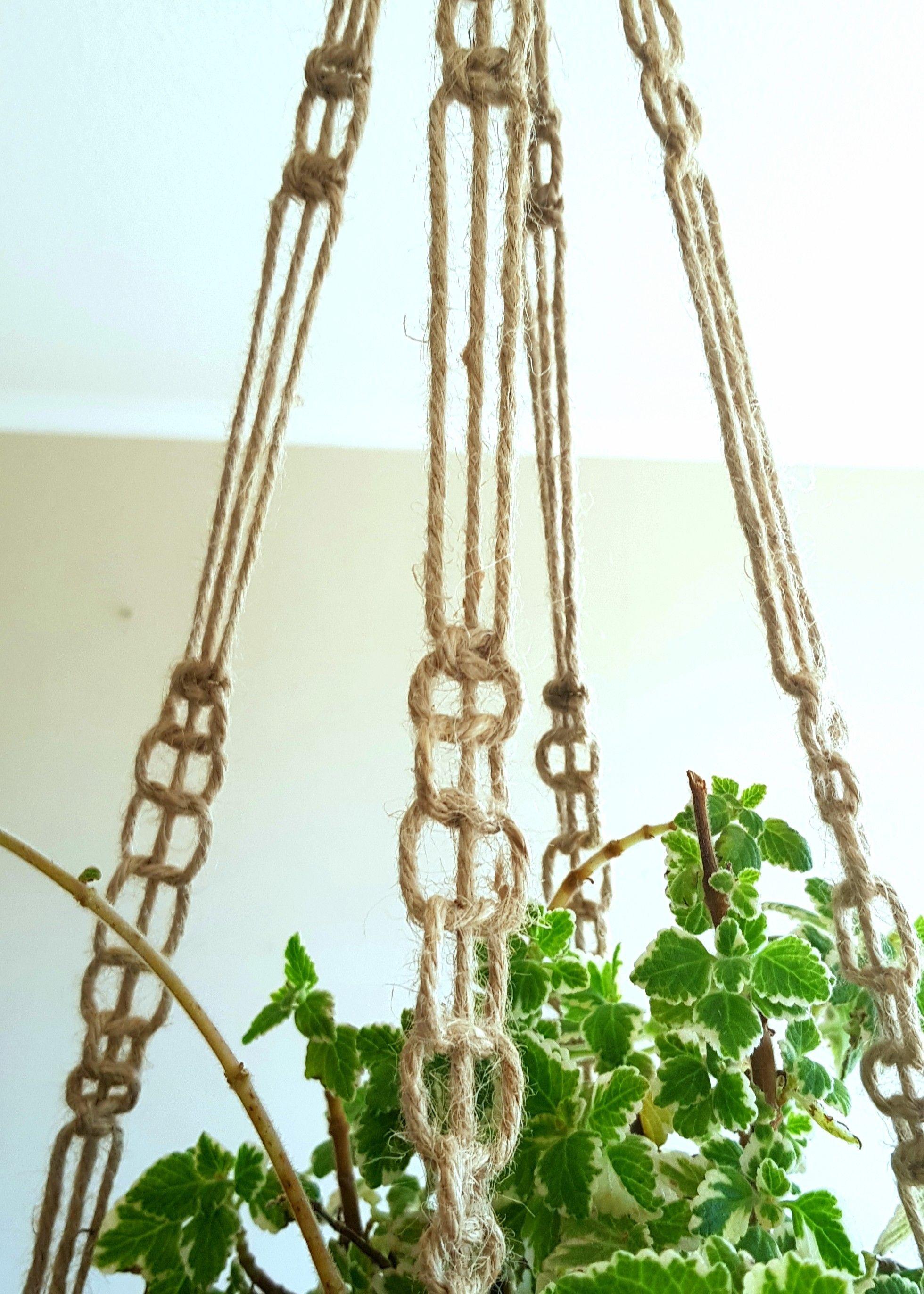 Colgante para Plantas de Yute Cañicura-3