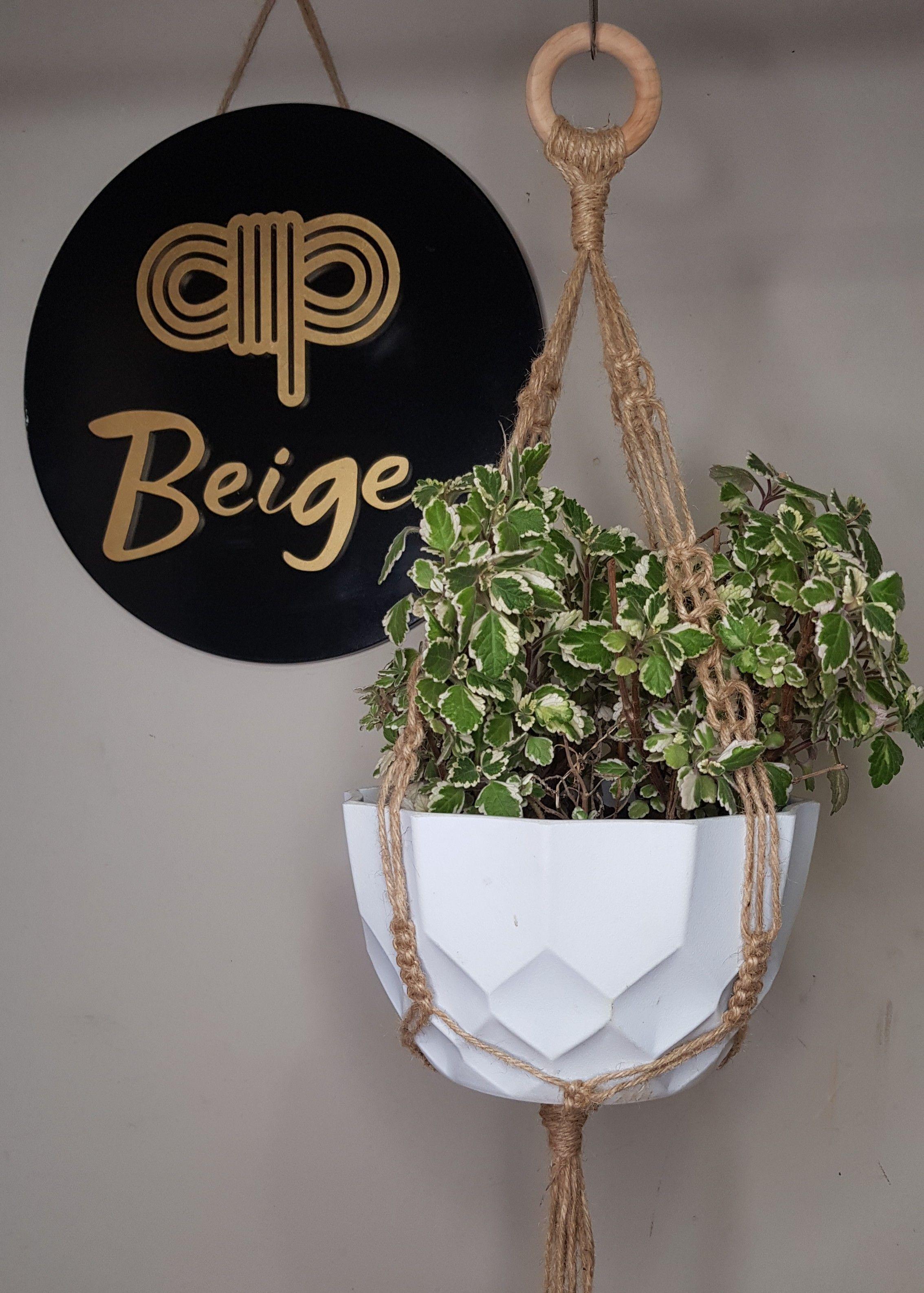 Colgante para Plantas de Yute Cañicura-4