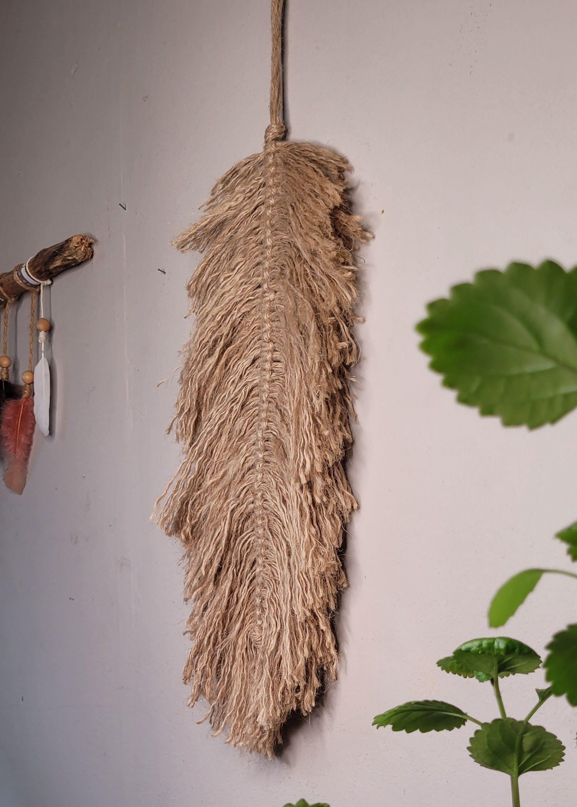 Hoja De Yute Decorativa XXL-4