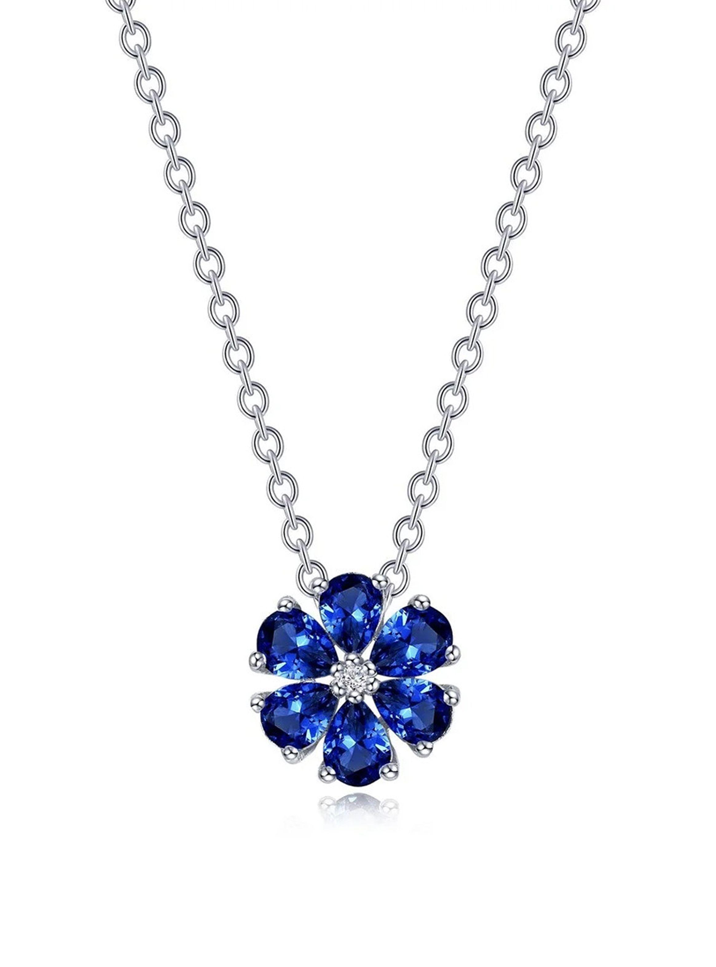 Collar Lafonn Blue Daisy-3