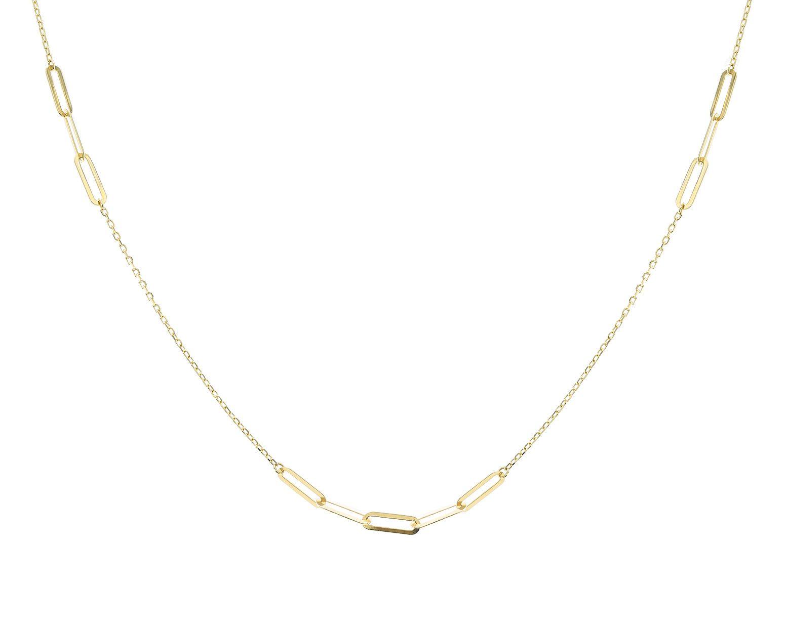 Collar Paper Clip Enlace-0