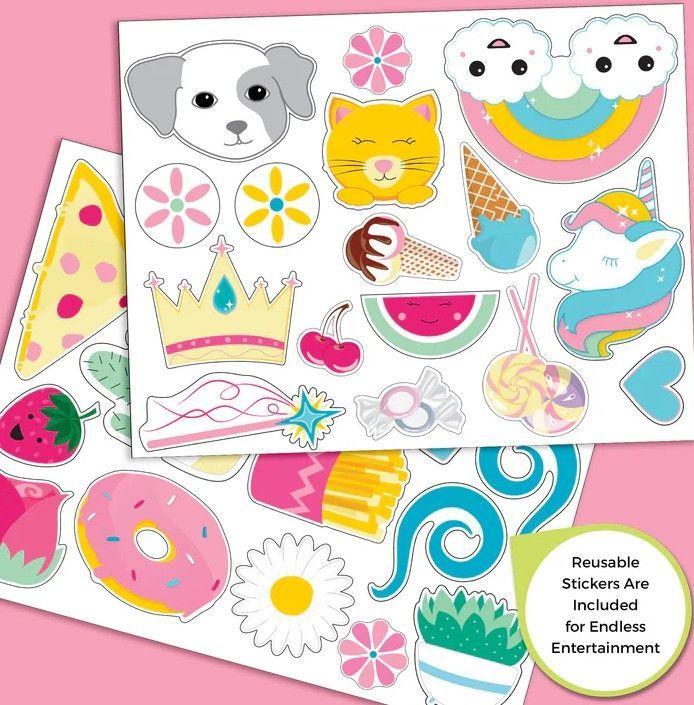 Set juego de mesa y organizador infantil rosa Delta Children-6