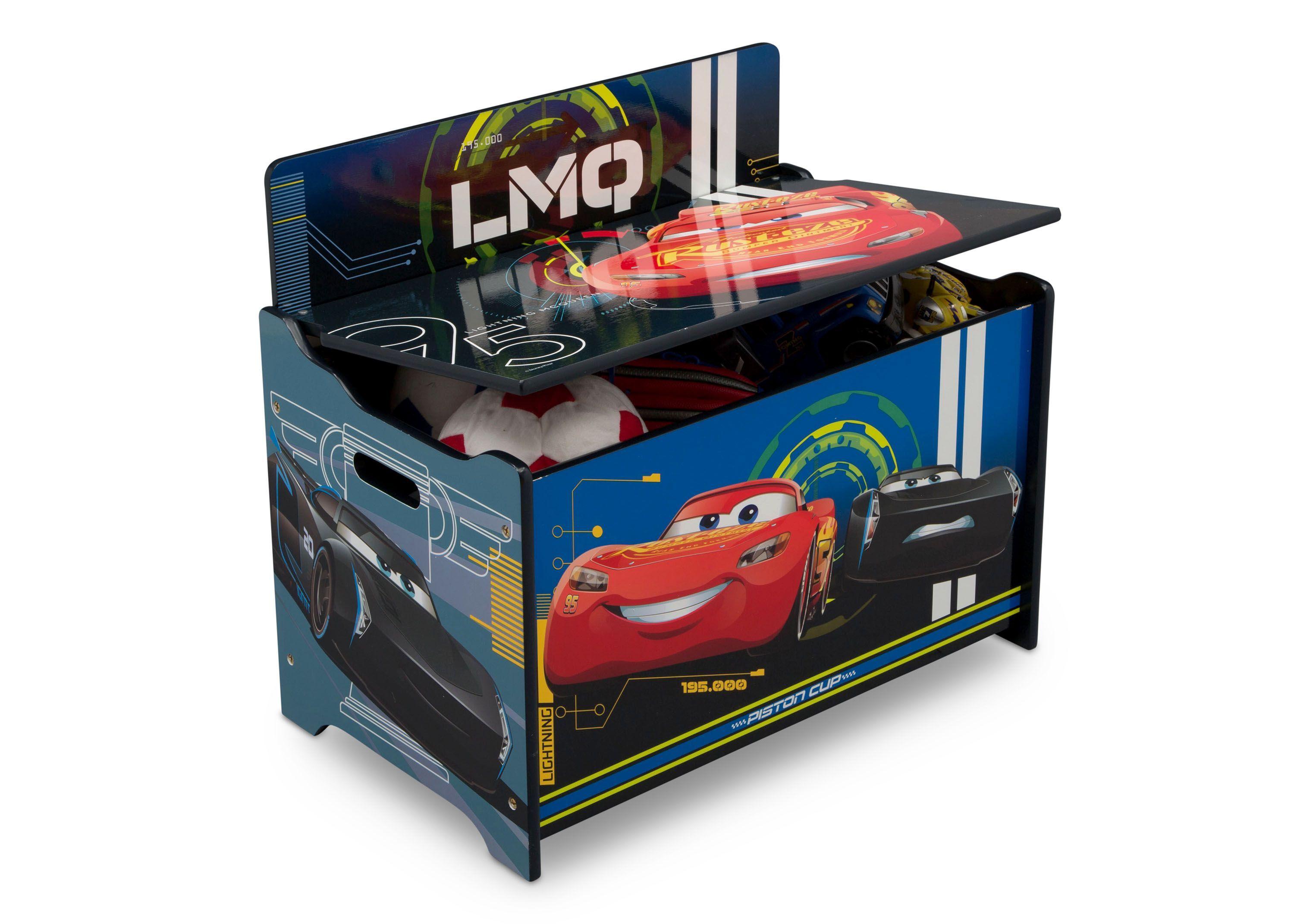 Ba l infantil para juguetes Cars Disney Deluxe Delta Children-4