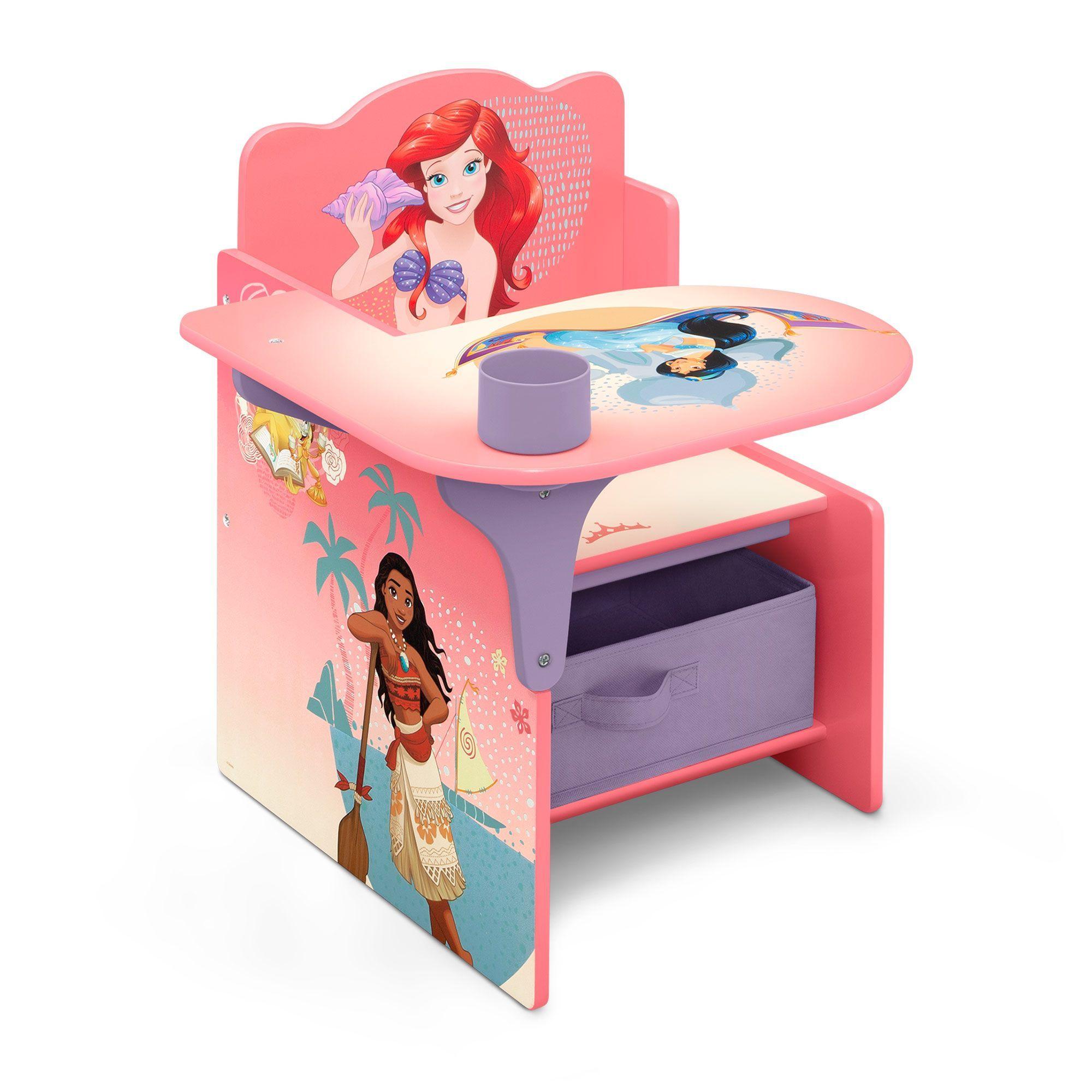 Escritorio con silla infantil con compartimento de almacenamiento Princesas Disney Disney Delta Chi-1