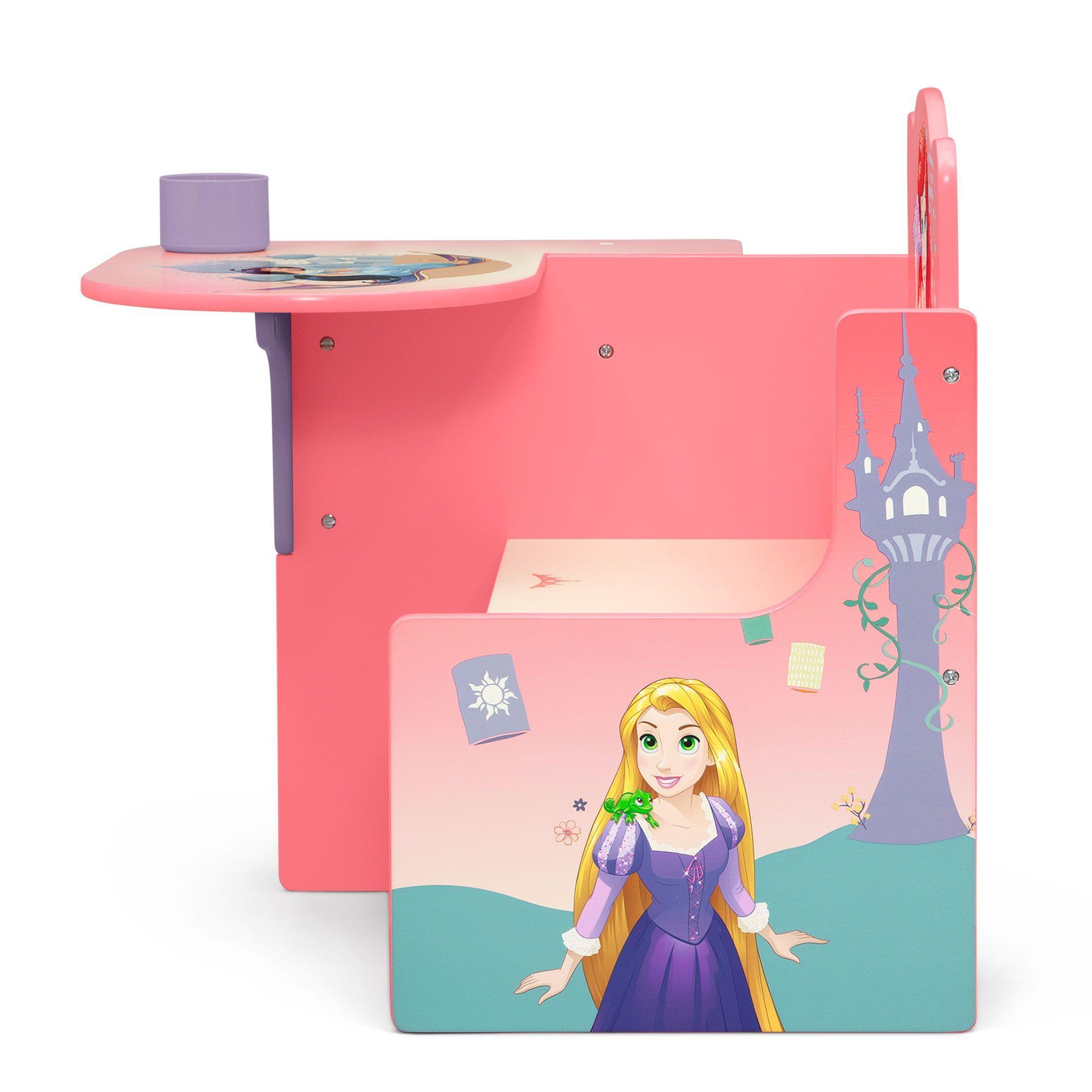 Escritorio con silla infantil con compartimento de almacenamiento Princesas Disney Disney Delta Chi-5