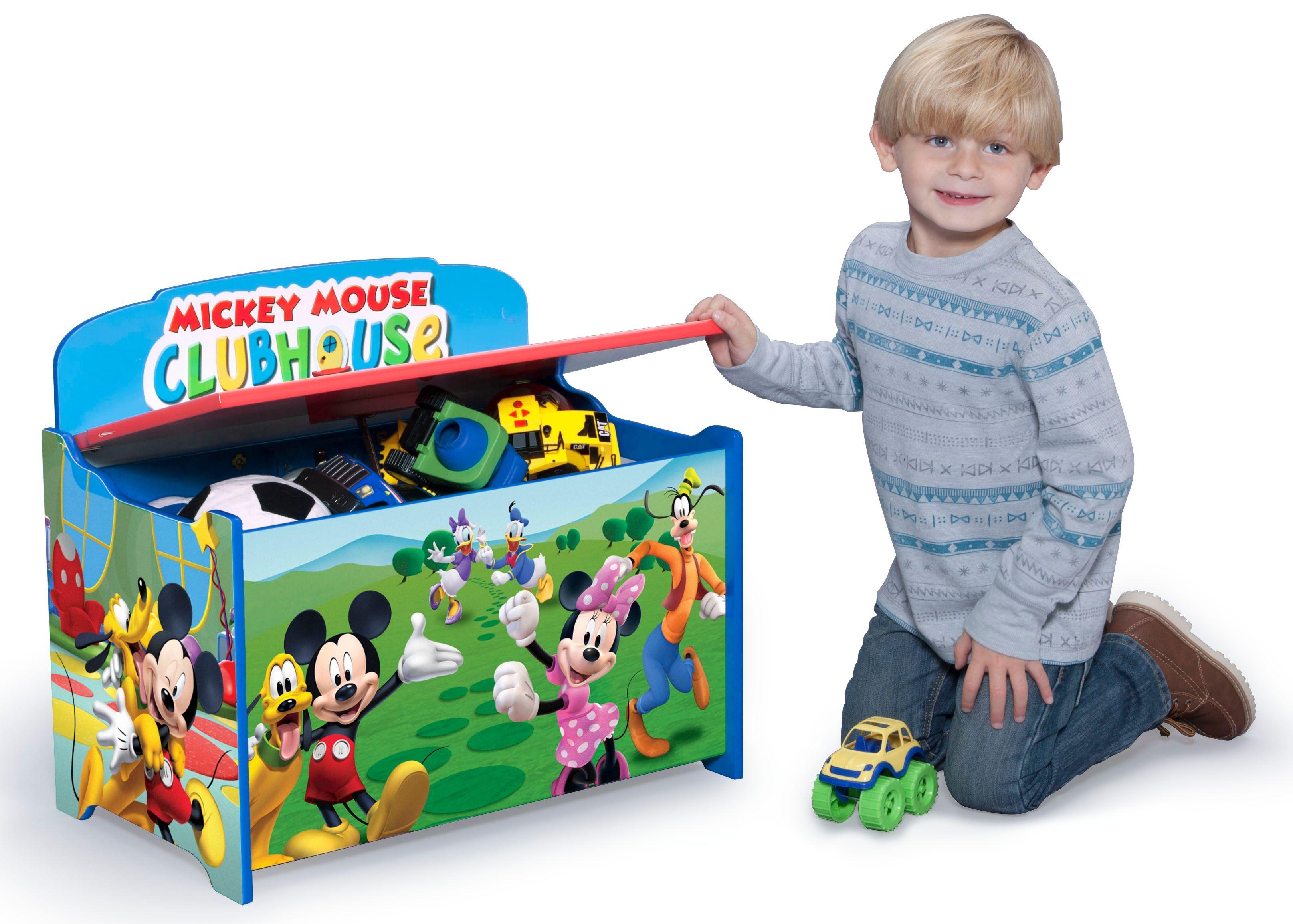 Baul de juguetes infantil Mickey Mouse Delta Children-2