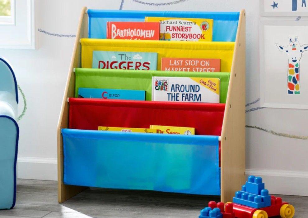 Librero infantil para libros madera y multicolor Delta Children-4
