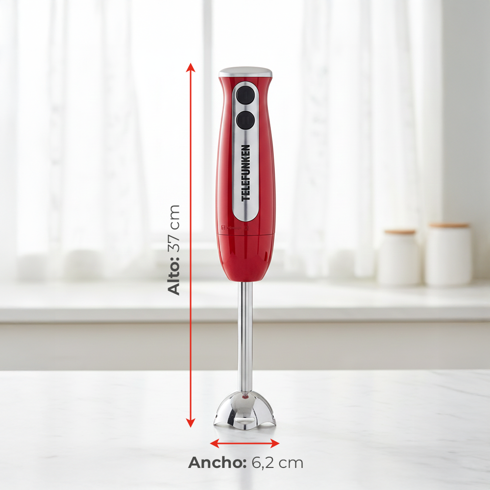 Licuadora De Mano Telefunken Smartmix 2500 3 En 1 800w-8