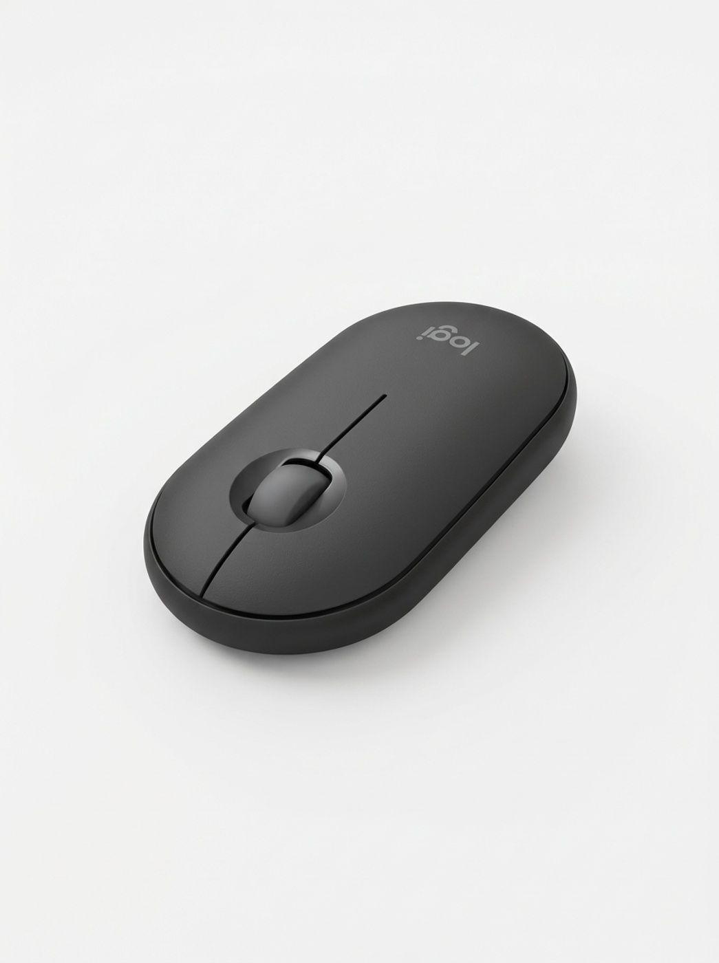 Mouse Inalámbrico Logitech Pebble 2 M350s Color Gris Oscuro-1