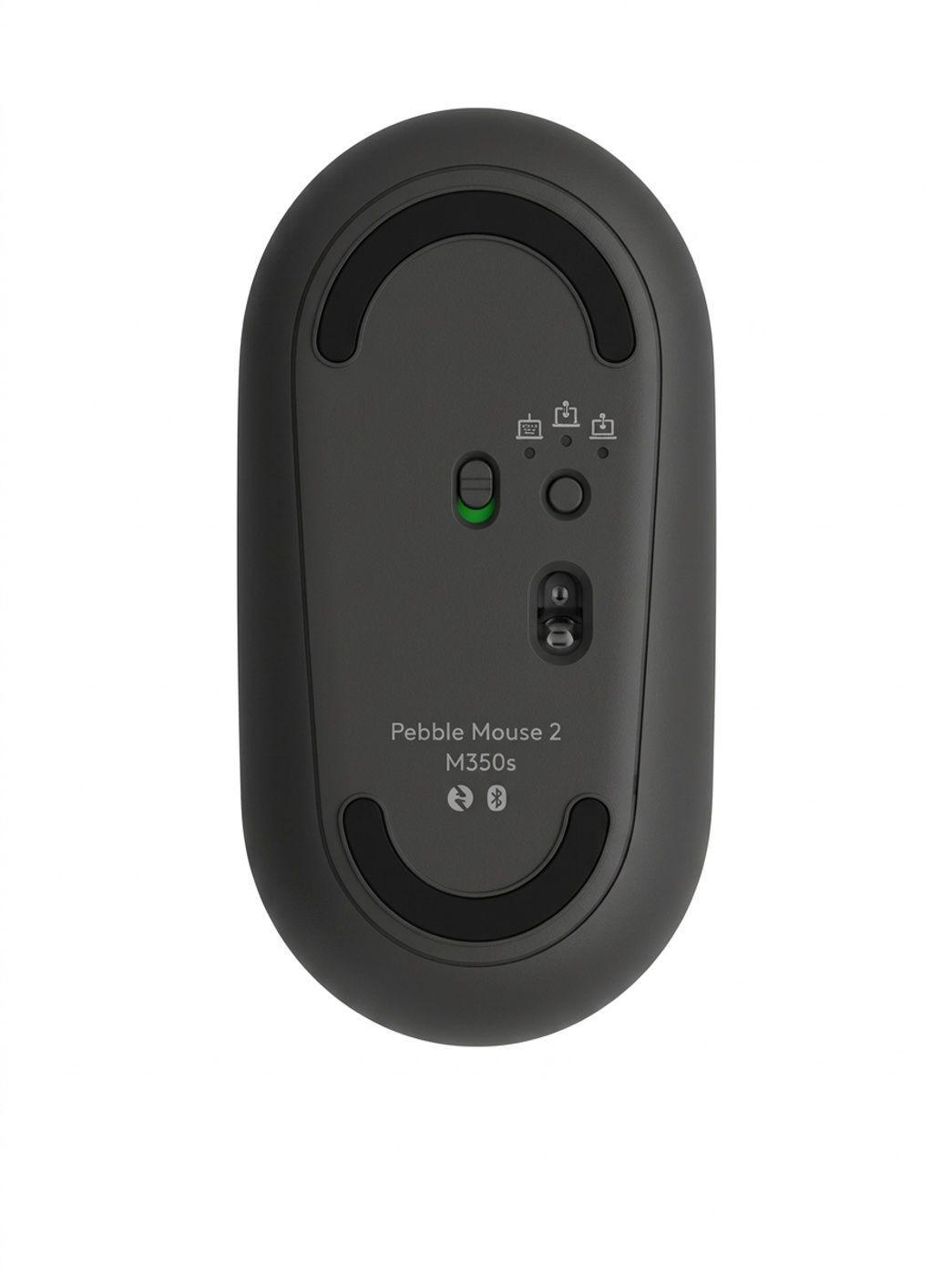 Mouse Inalámbrico Logitech Pebble 2 M350s Color Gris Oscuro-2
