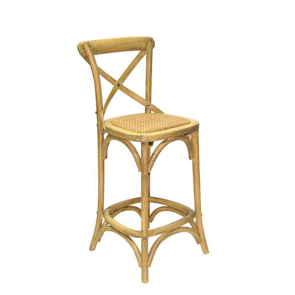 Taburete Crossback Café -3