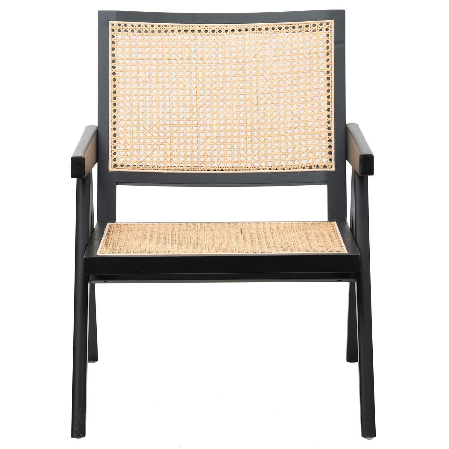 Sitial Futra Negro con brazos-3