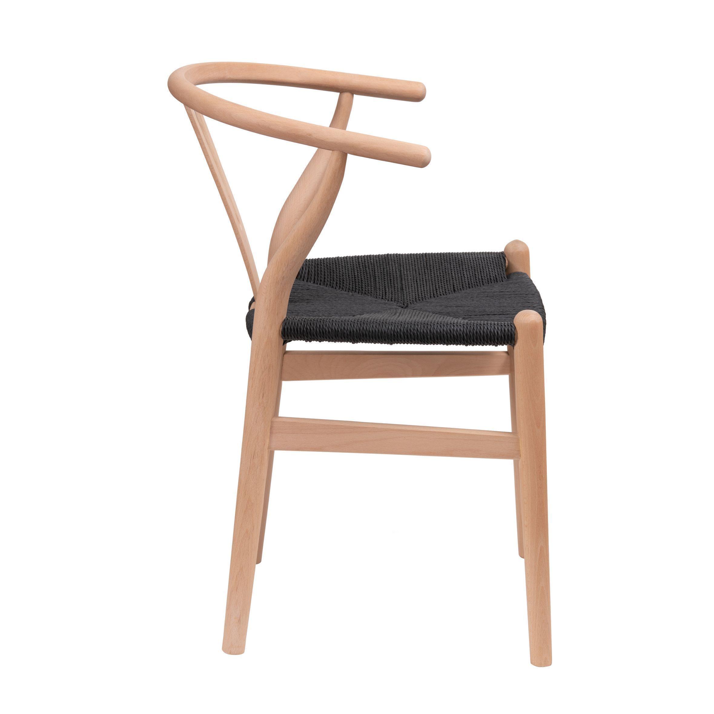 Pack x 2 Sillas Wishbone Negra-4