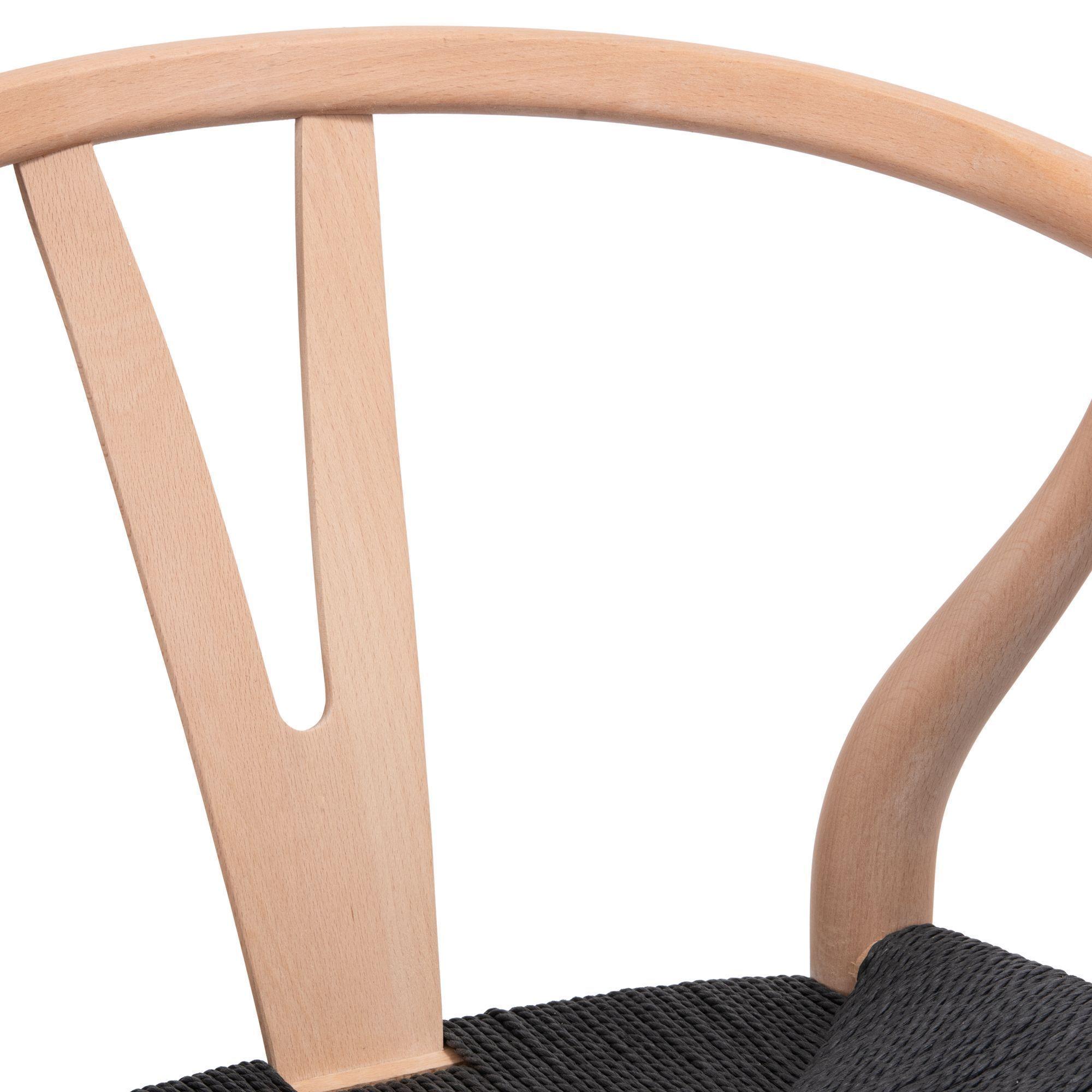 Pack x 2 Sillas Wishbone Negra-5