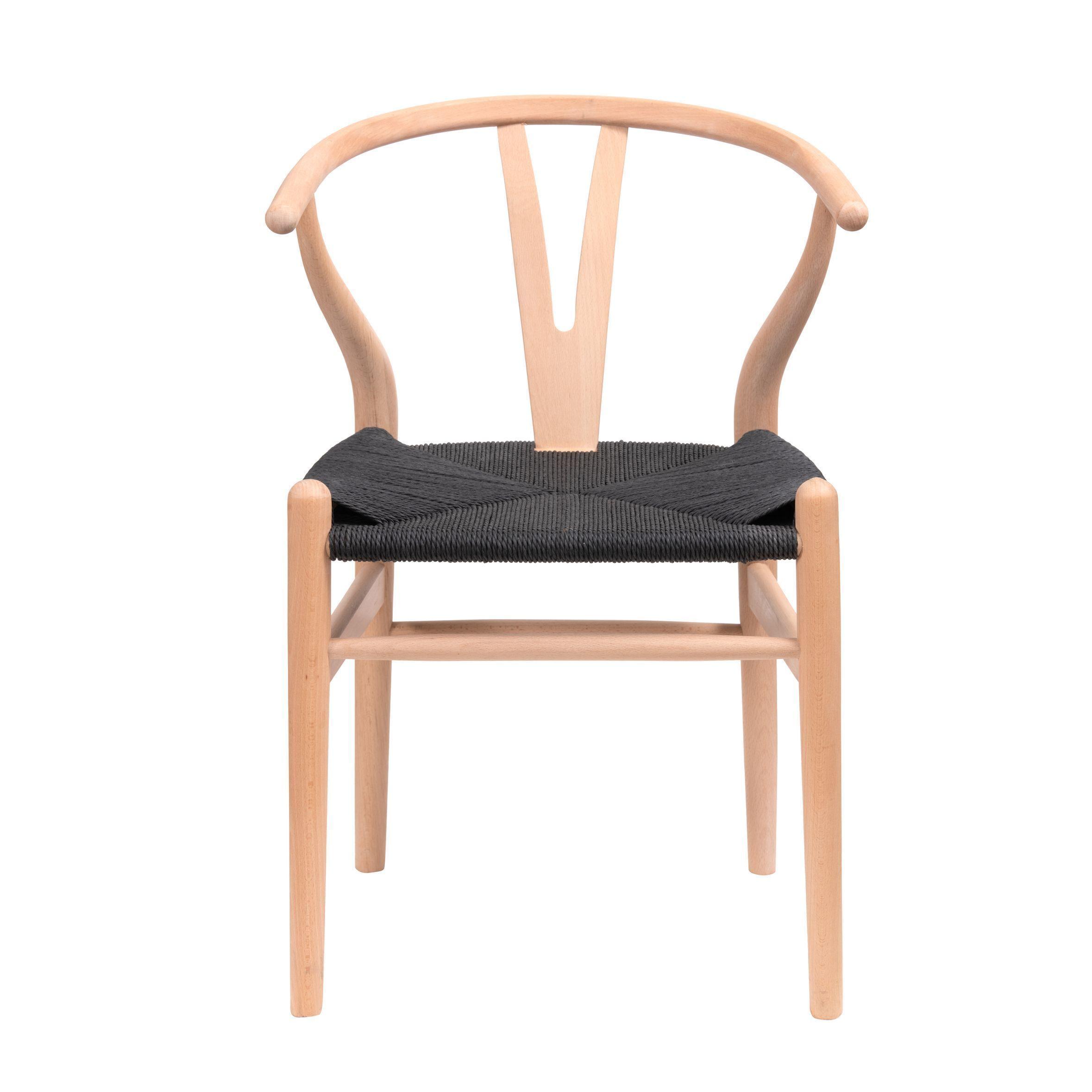 Pack x 2 Sillas Wishbone Negra-3