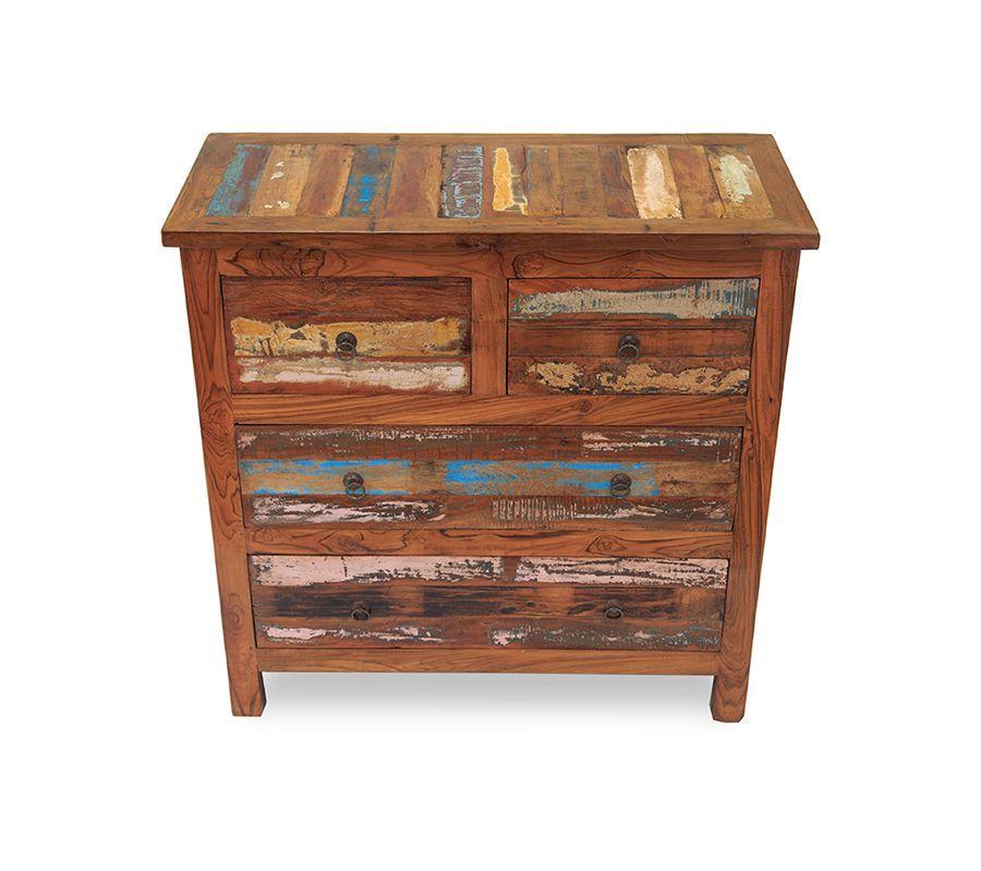 Cómoda Puri de madera reciclada-3