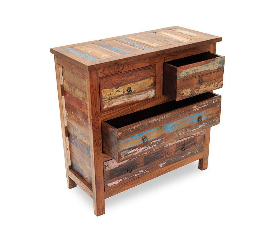 Cómoda Puri de madera reciclada-4