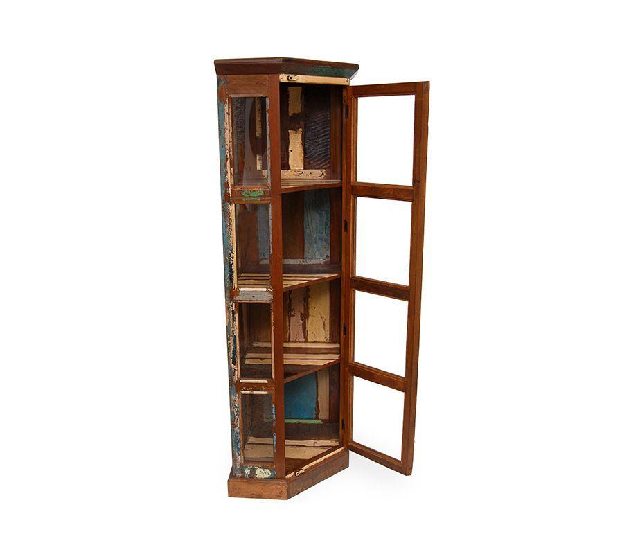 Vitrina esquinero de madera y vidrio-4