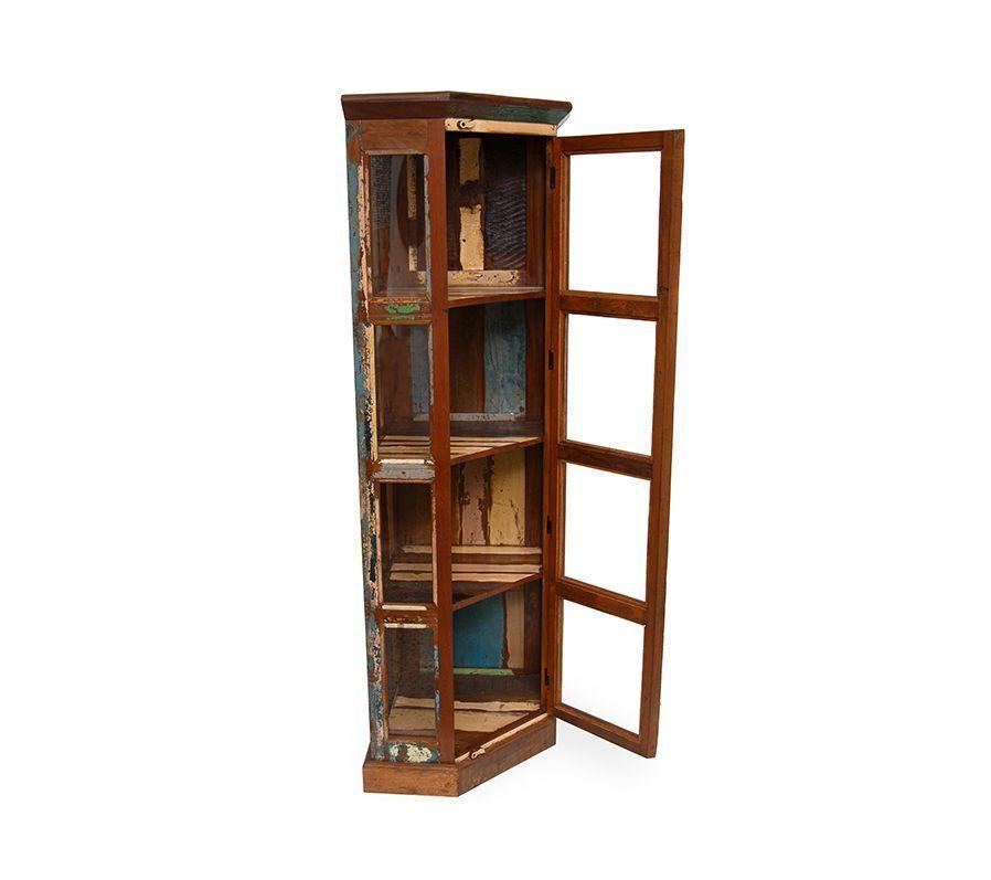 Vitrina esquinero de madera y vidrio-4
