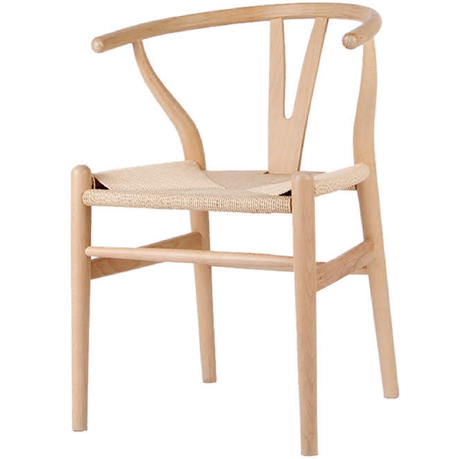 Pack 2 Unidades Silla Wishbone color madera Natural-6