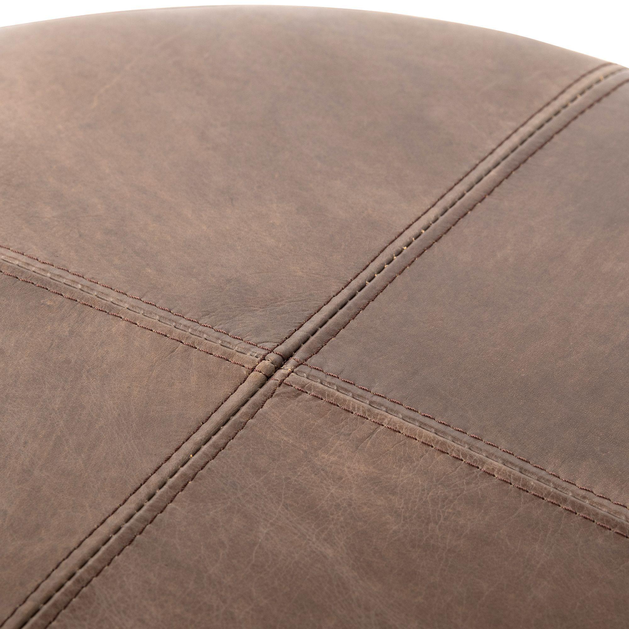 Piso Yunlin de cuero estilo vintage-4