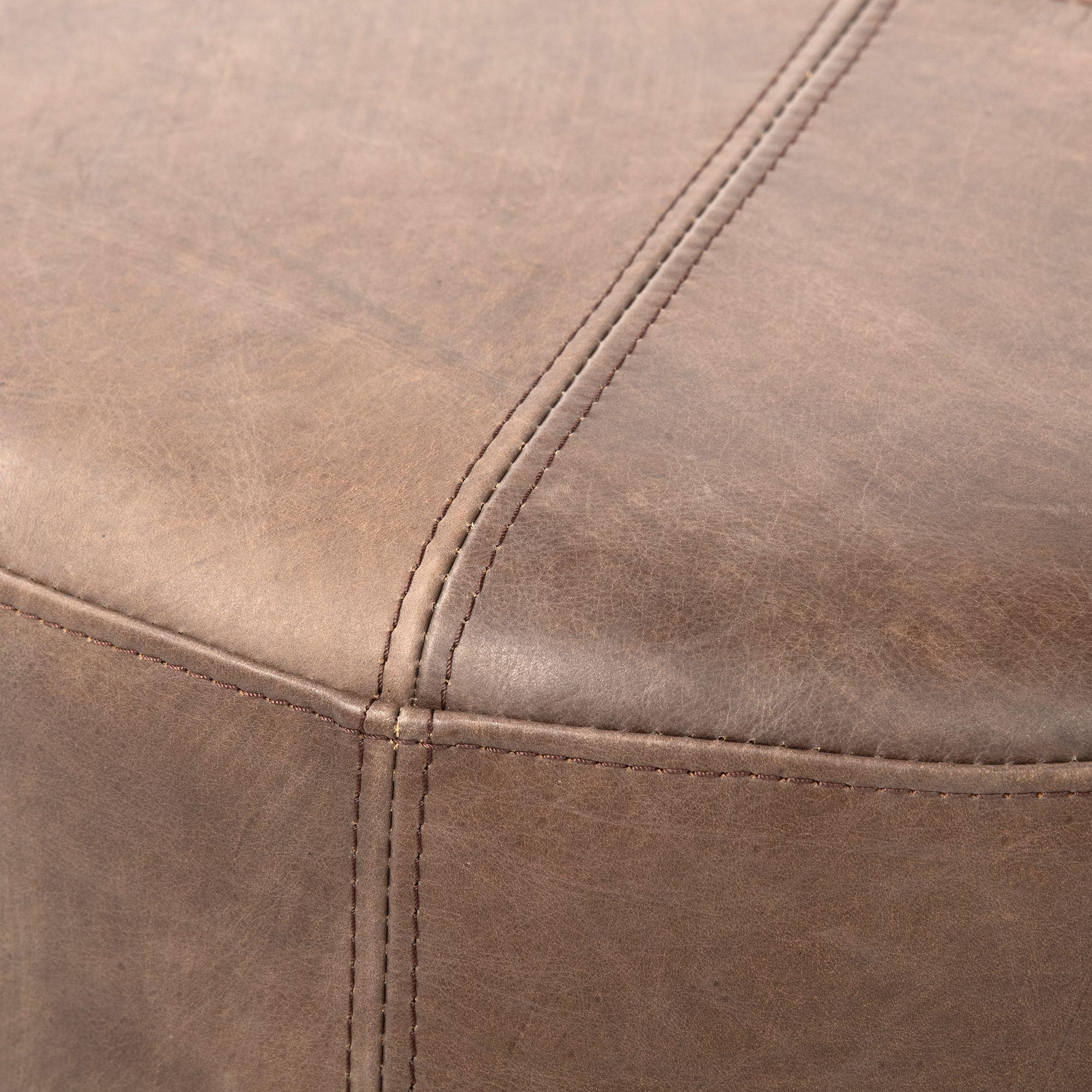 Piso Yunlin de cuero estilo vintage-5