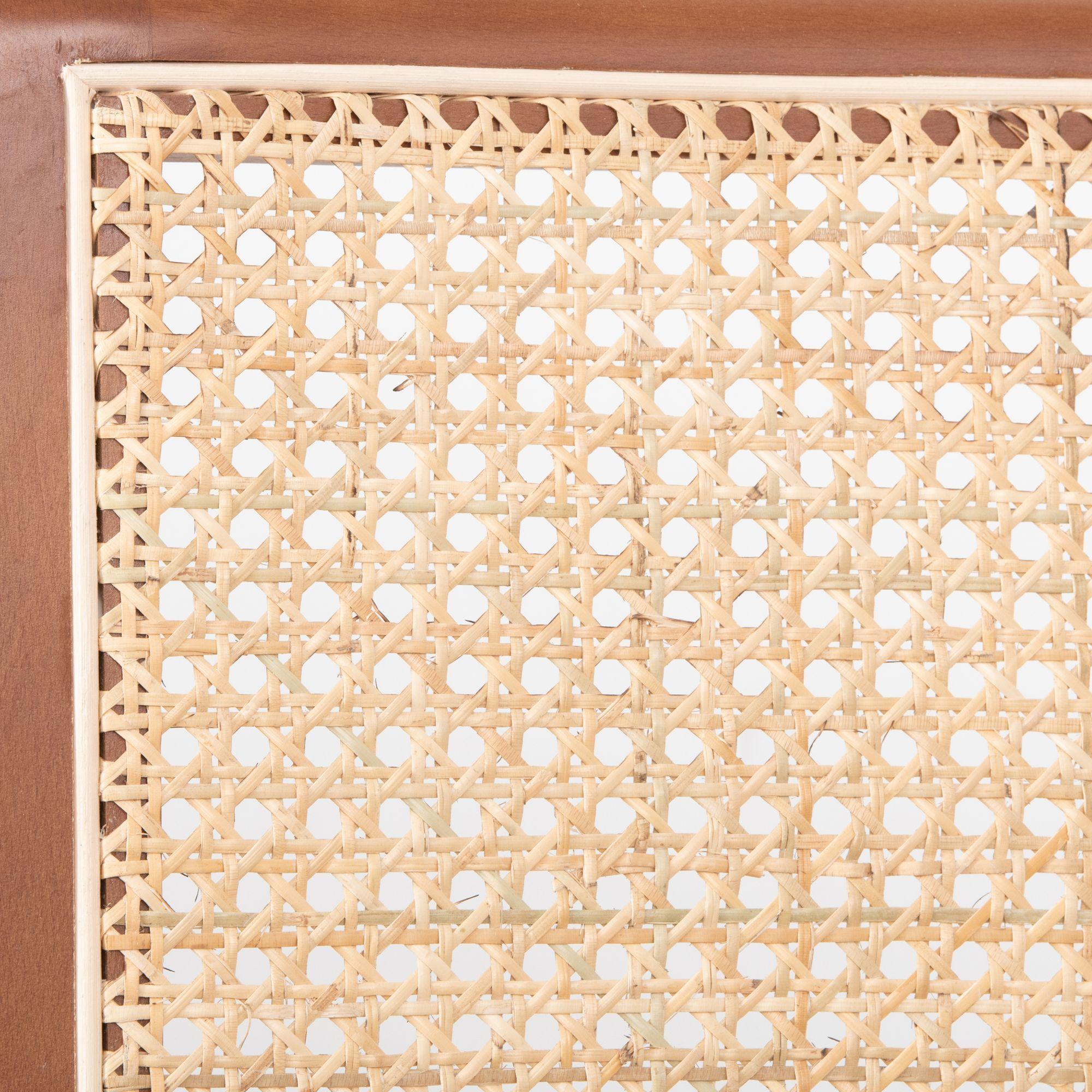 Sitial Futra de madera de Haya y Ratán.-7