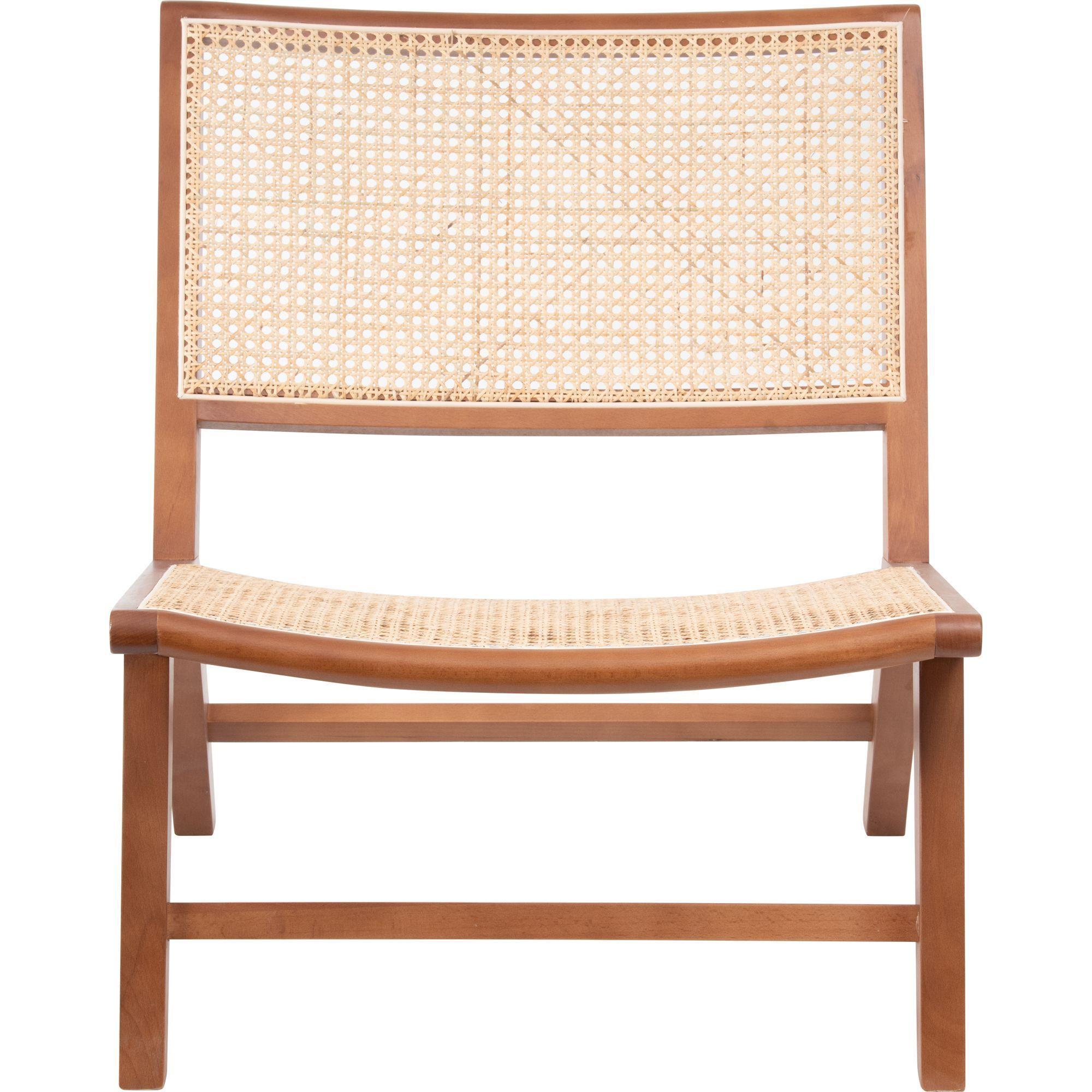 Sitial Futra de madera de Haya y Ratán.-2