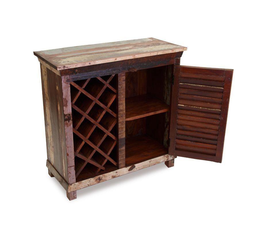Cava Kotah para vinos hecha de madera reciclada-3