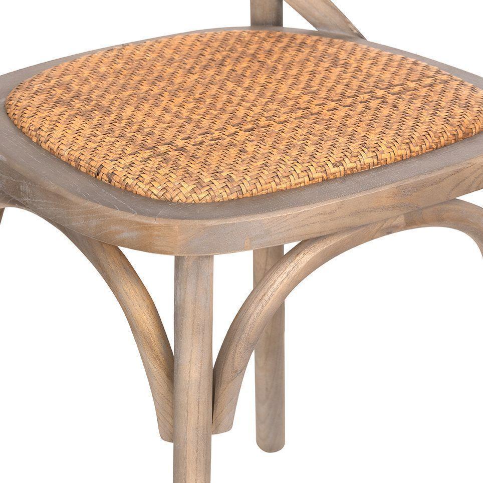 Pack 2 unidades Sillas Crossback Gris Oscura-6