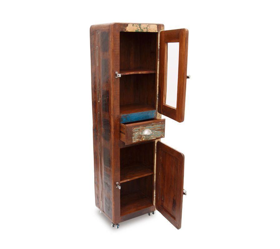 Vitrina Mysore hecha de madera -2
