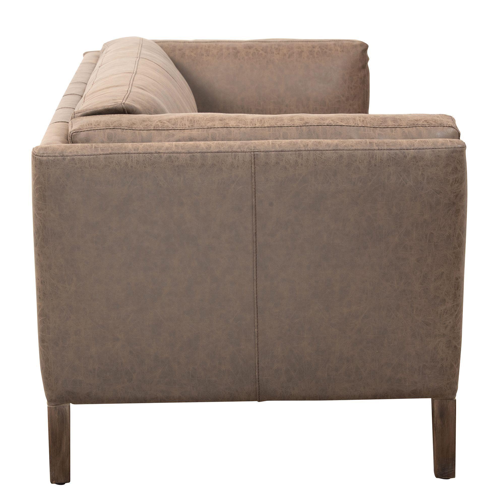 Sofá Mei,  grande de eco cuero-4