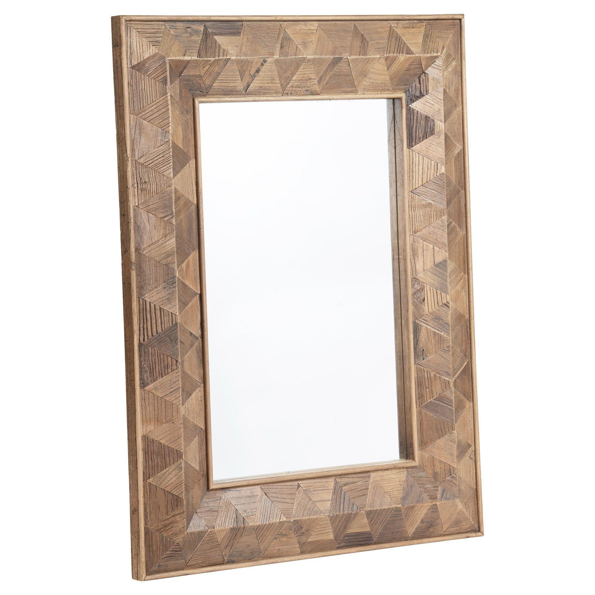 Espejo Lidoga rectangular de madera de olmo-2