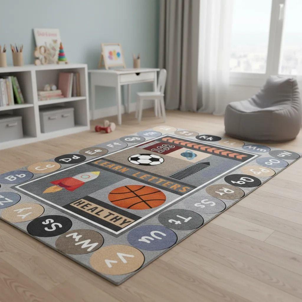 ALFOMBRA DE NIÑO DISEÑOS DECORATIVOS, MODERNOS Y DIVERTIDOS-0