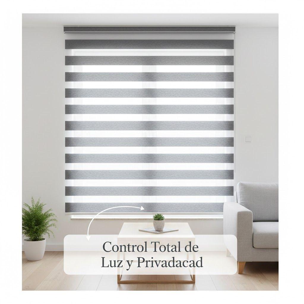 CORTINA ROLLERS 120X200 DIA Y NOCHE UNICOLOR TFI-4