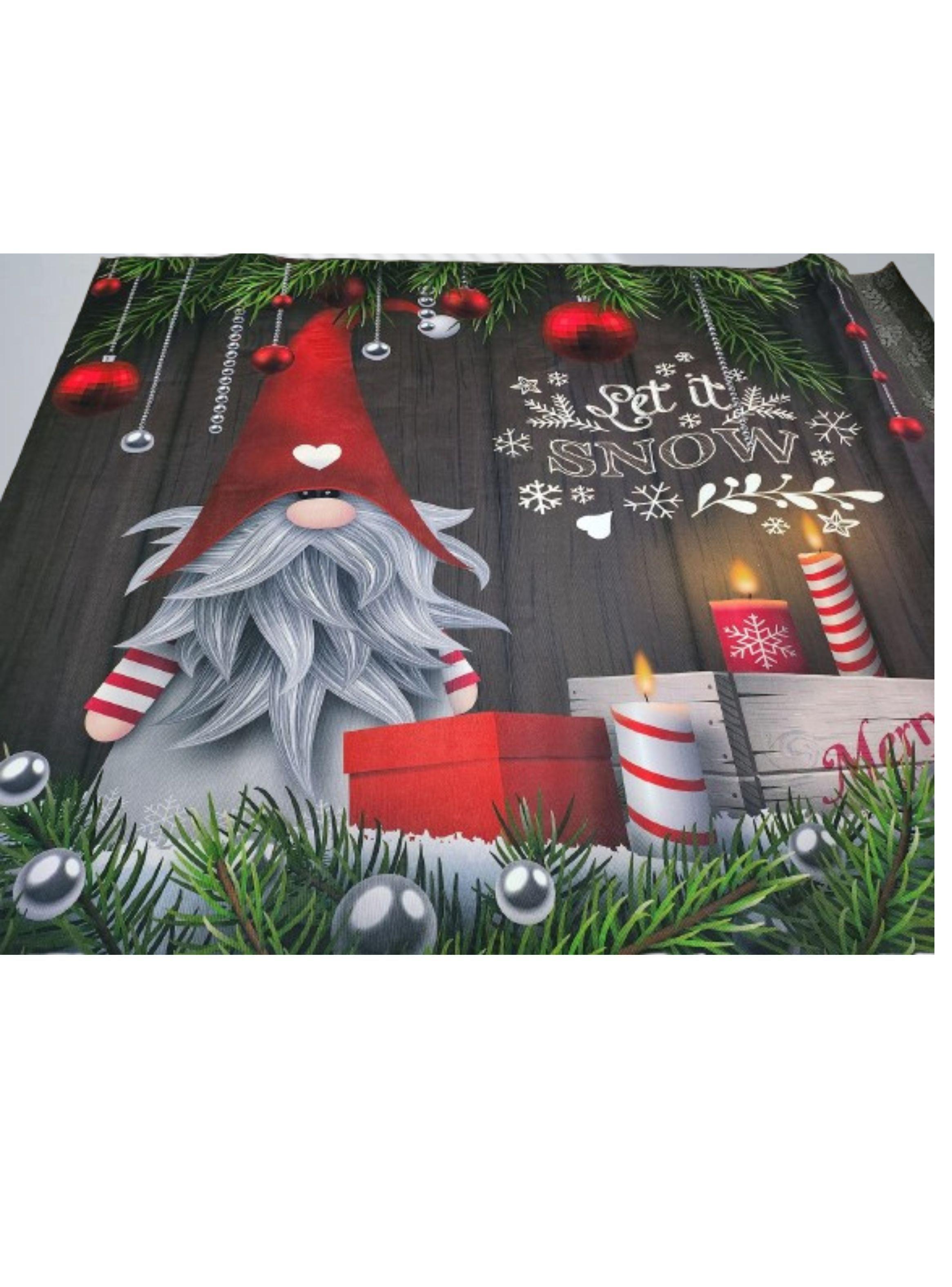 ALFOMBRA DE NAVIDAD 200X240 DISEÑO DECORATIVO  TF-2