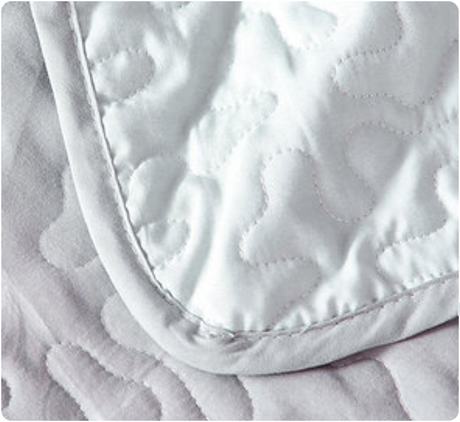 cubrecama quilt super king gris rombo gsol-1