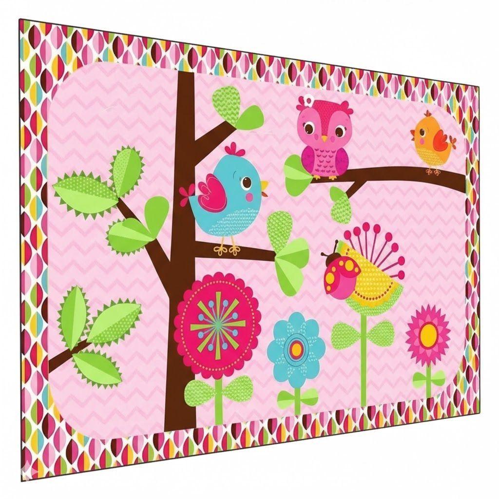 ALFOMBRAS DE NIÑA TIERNOS DISEÑOS DECORATIVO 120X160 CM WM-2