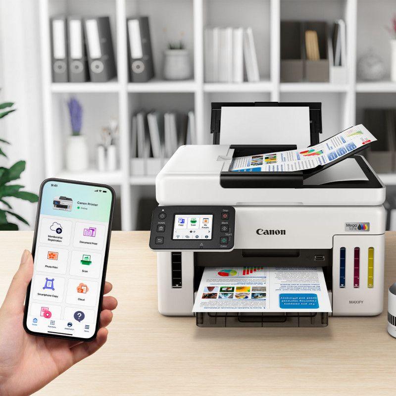 Impresora Canon Multifuncional MAXIFY GX6110 Ink Tank-4