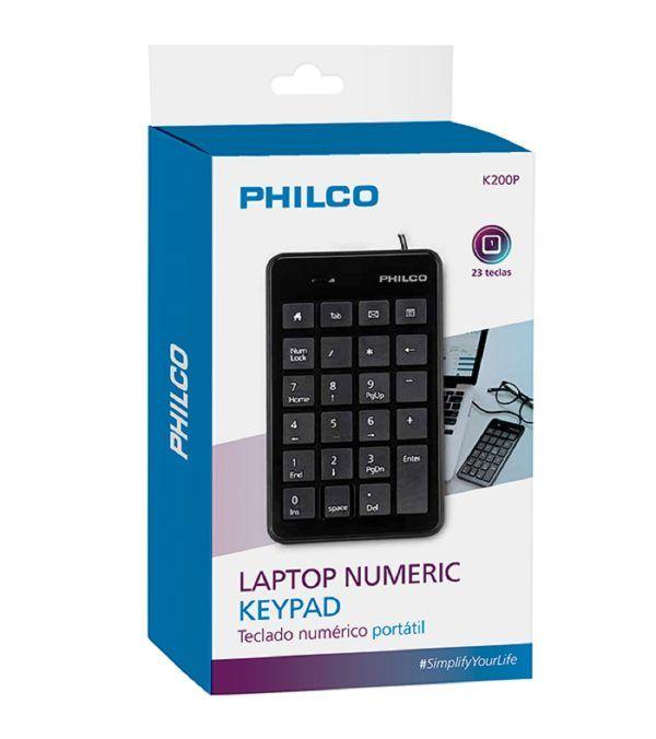 Teclado Numerico Philco K200 USB 29PLCK200P Color Negro-2